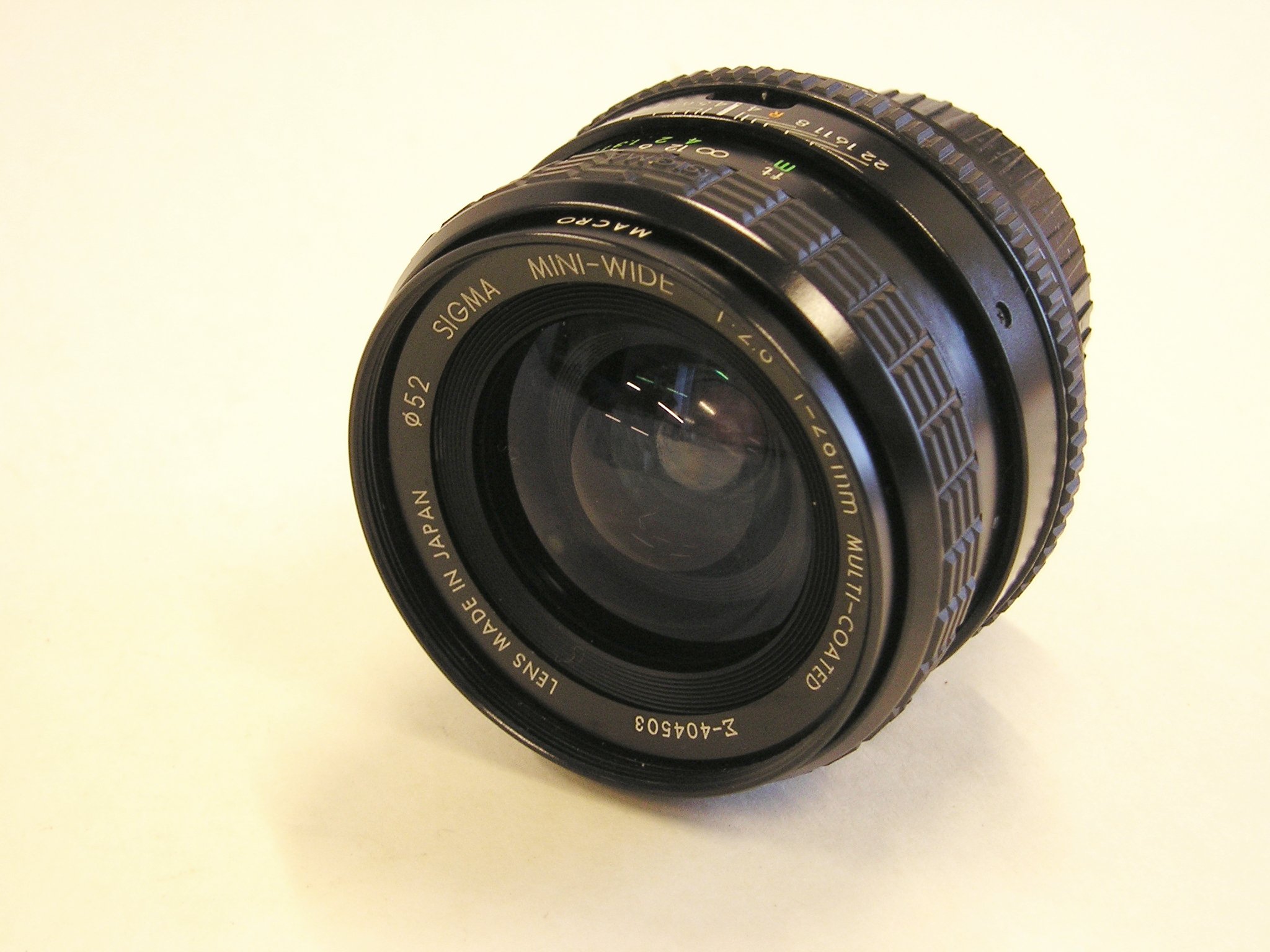 Sigma Mini-wide